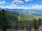 Spectacular panoramic views at Mount Washburn in Yellowstone National Park