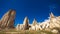 Spectacular rocks formations in Cappadocia