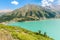 Spectacular scenic Big Almaty Lake ,Tien Shan Mountains in Almaty, Kazakhstan,Asia