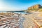 Spectacular seascape of Isolidda Beach near San Vito cape