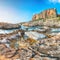 Spectacular seascape of Isolidda Beach near San Vito cape