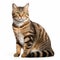 Spectacular Show Of Ages: Bold And Vibrant Striped Tabby Cat