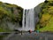 Spectacular Skogafoss waterfall, Iceland