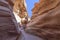Spectacular Stone Walkway in the Red Slot Canyon. Travel