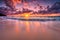 Spectacular Sunrise Over Pristine Beach