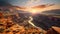 Spectacular Sunset Canyon: A Romantic Rangercore Backdrop