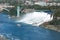 The spectacular view. Niagara Falls, Ontario, Canada.