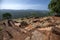 The spectacular view from the summit of Sigiriya Rock Fortress in Sri Lanka.