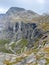 Spectacular view in Trollstigen scenic road