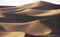 Spectacular views of high and astonishing Sand Dunes in Sahara Desert