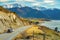 Spectacular views at Peter`s Lookout, overlooking Mount cook and Lake Pukaki