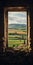 Spectacular Vistas: A Cinematic Window View Of Tuscany\\\'s Abandoned Village