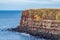 Spectacular volcanic colorful cliffs in iceland