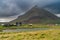 spectacular volcanic landscape in Iceland