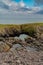 spectacular volcanic landscape in Iceland