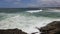 Spectacular waves off a Bonville headland in Norther NSW Australia