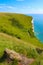 Spectacular White Cliffs of Dover view Kent England