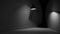 Spectral Illumination: Gray Wall and Mysterious Light