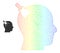 Spectral Net Gradient Brain Intruder Icon