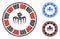 Spectre casino Composition Icon of Circles