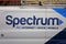 Spectrum aka Charter Communications Logo on a Work Van