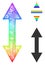 Spectrum Network Gradient Vertical Flip Icon