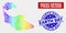 Spectrum Productivity Tiran Island Map and Distress Earth Day Stamps