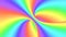 Spectrum psychedelic optical illusion. Abstract rainbow hypnotic background.
