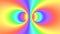 Spectrum psychedelic optical illusion. Abstract rainbow hypnotic background.