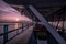 Spectrum of the Seas deck morning sunrise