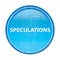 Speculations floral blue round button