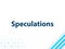 Speculations Modern Flat Design Blue Abstract Background