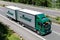 Spedition Siebel MAN curtainside combination truck