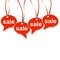 Speech bubble Pendant with SALE