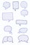 Speech bubbles