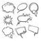 Speech bubbles collection