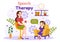 Speech Therapy Vector Illustration with Kids Training Basic Language Skills and Articulation Problem in Education Flat Cartoon