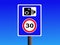 Speed camera sign