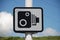Speed camera sign, Folkestone