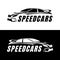 speed cars design logo vector