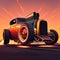 Speed Demon, A Mind-Blowing Hot Rod on the Open Road, generative ai