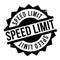 Speed Limit rubber stamp