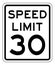 Speed Limit Sign