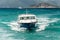 Speed Motor Boat at Seychelles