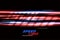 Speed racing background with red and blue glowing lines