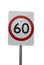 Speed sign