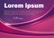 Speed â€‹â€‹Glowing Lights Modern shapes Background, promotional flyer leaflet violet purple poster