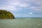 An speedboat sailing in Andaman Sea