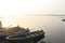 Speedboats at badagry waterfront ,lagos, nigeria