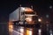 Speeding Big Rig: Nighttime Cargo Transport. AI